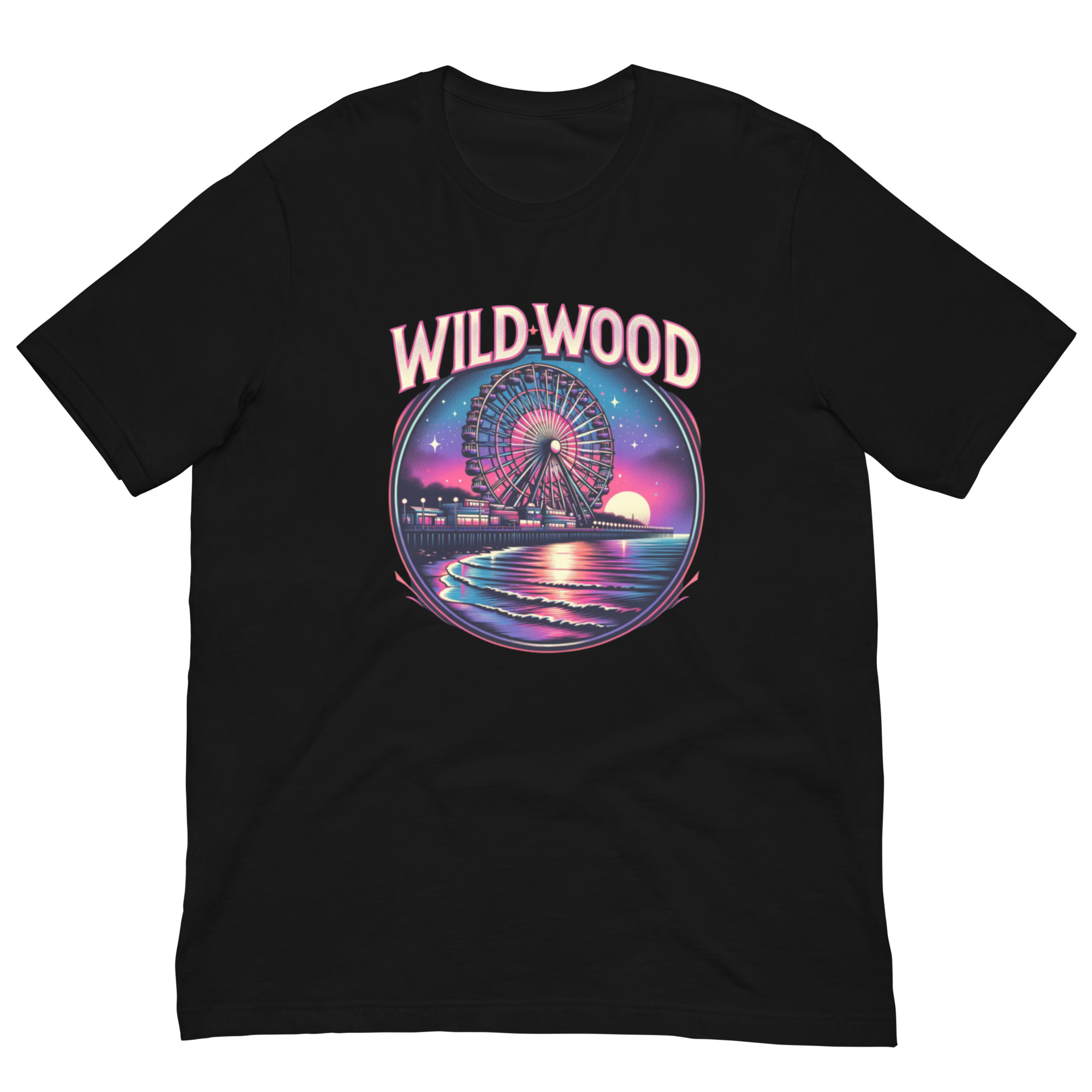 Wildwood ferris wheel Unisex t-shirt