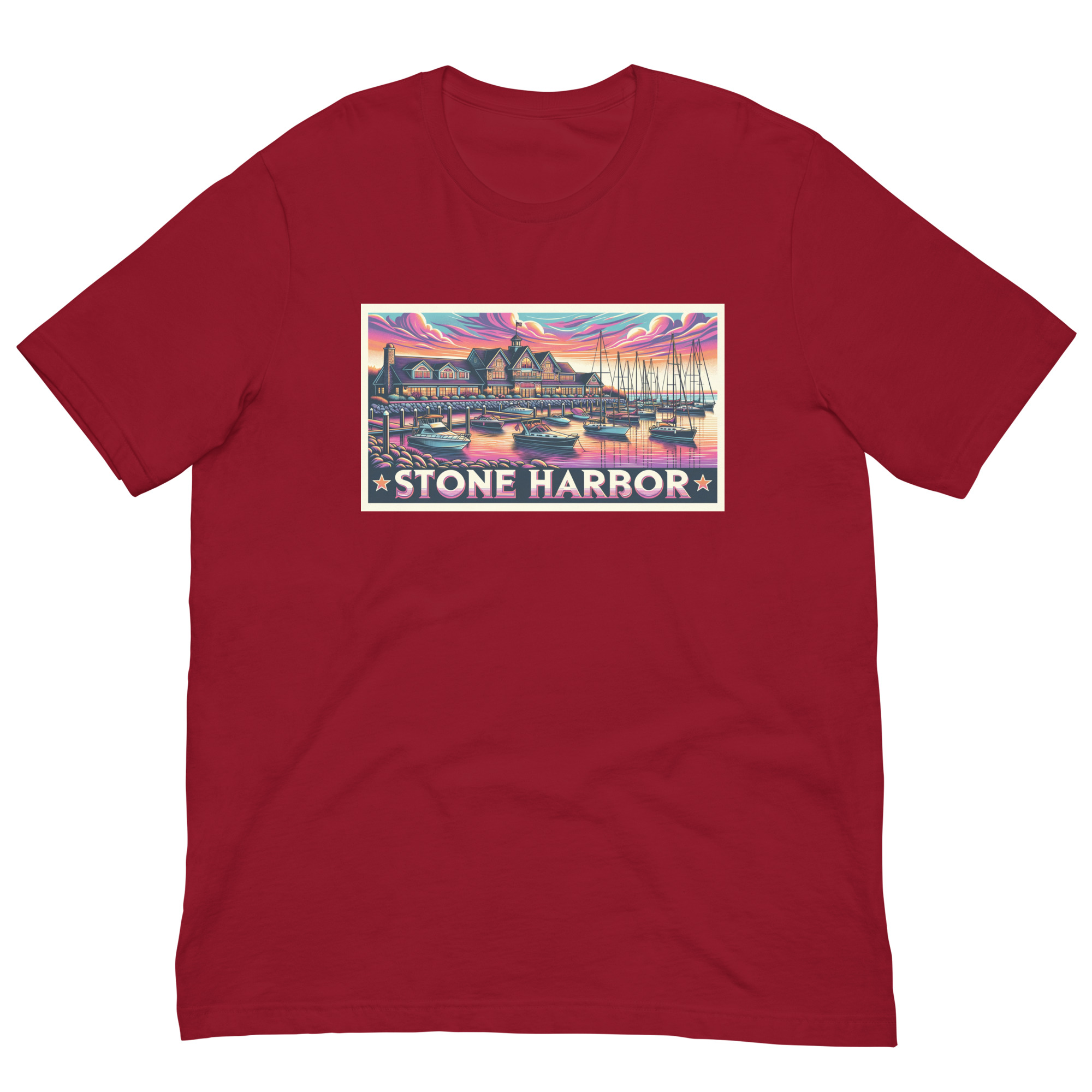 Stone Harbor Yacht Club Unisex t-shirt - Image 3