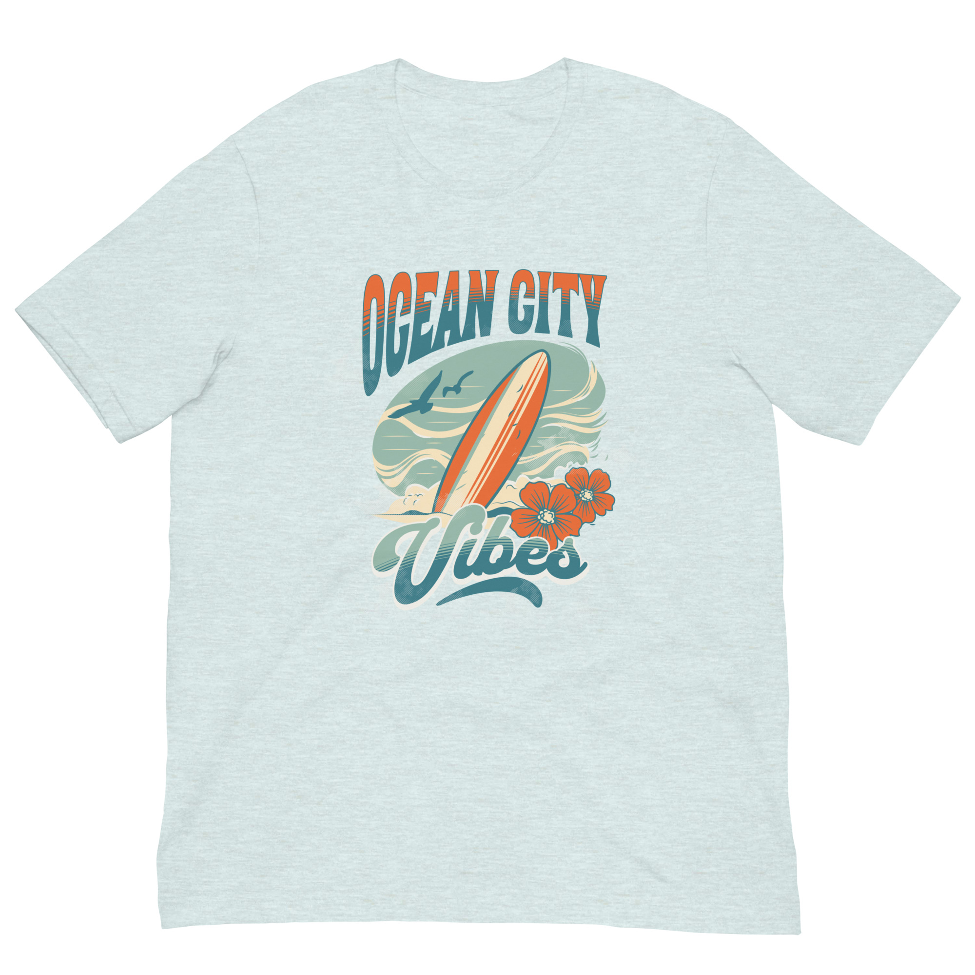 Ocean City Vibes Unisex t-shirt - Image 3