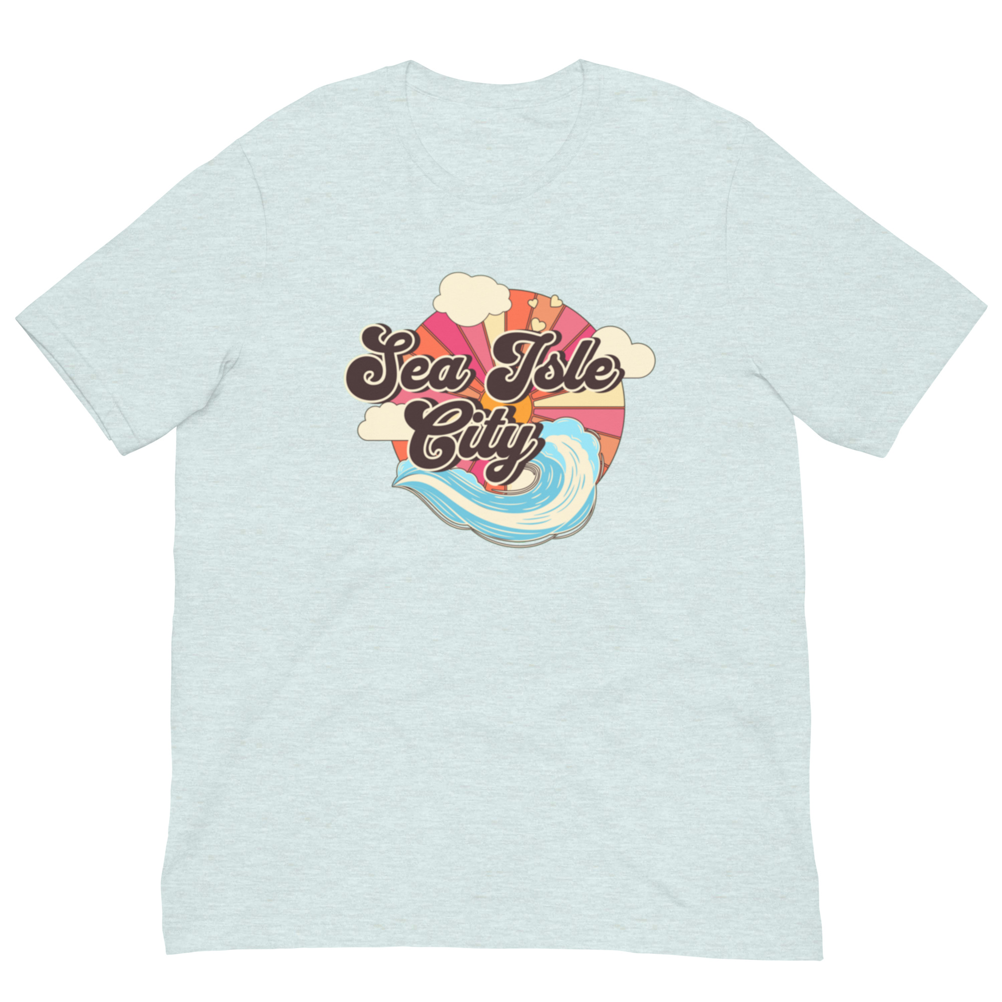 Sea Isle City wave Unisex t-shirt