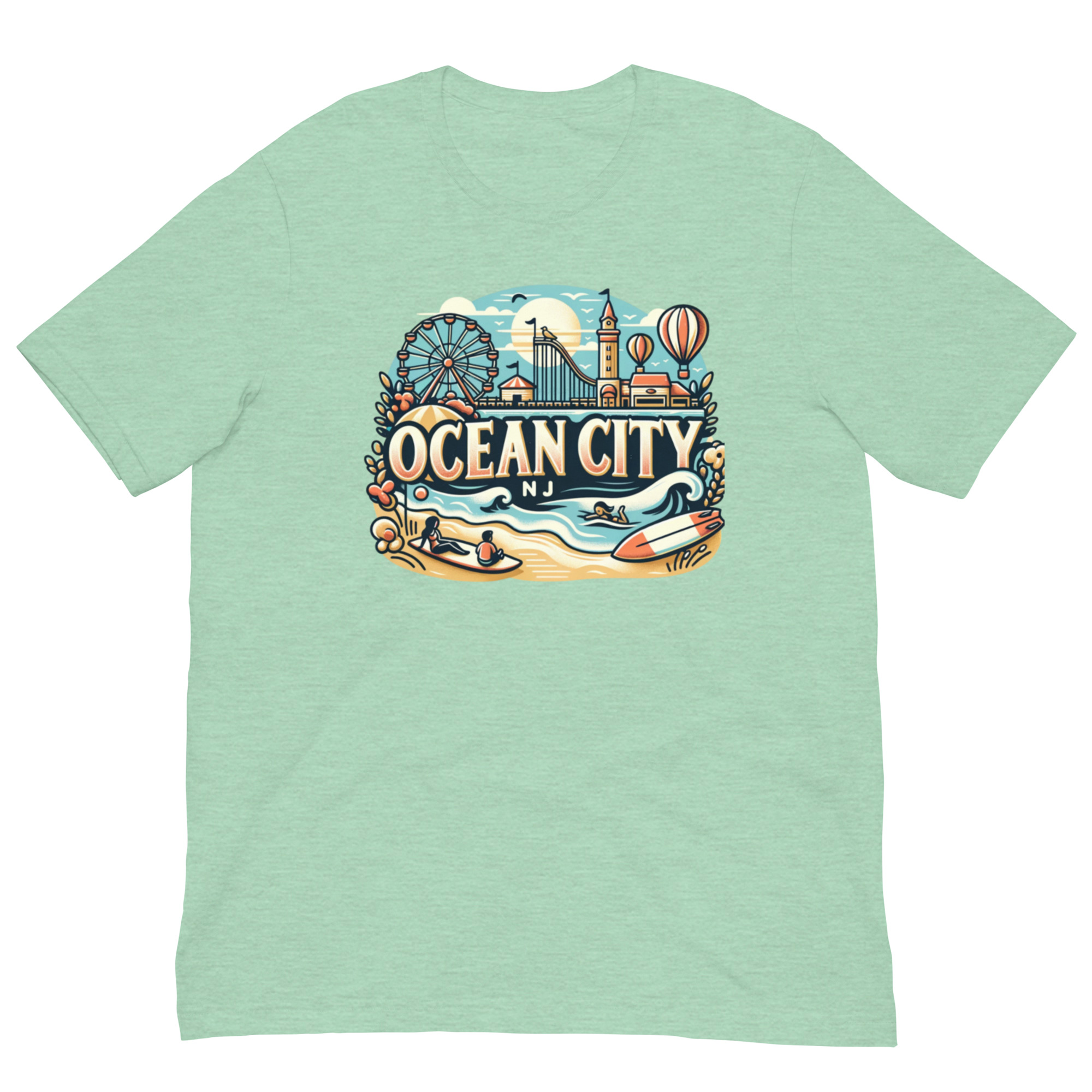 Ocean City, NJ Unisex t-shirt - Image 3
