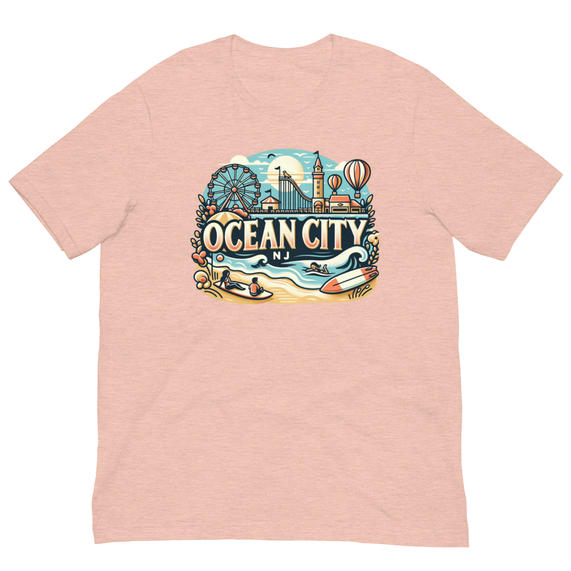 Ocean City, NJ Unisex t-shirt - Image 4