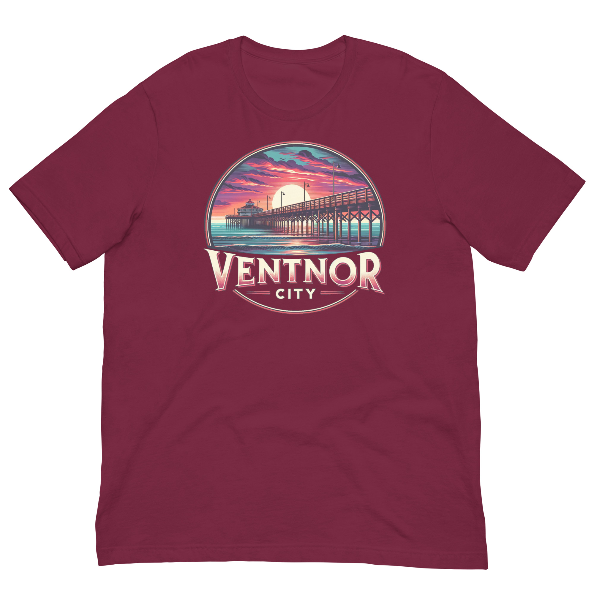 Ventnor City Pier Unisex t-shirt - Image 3
