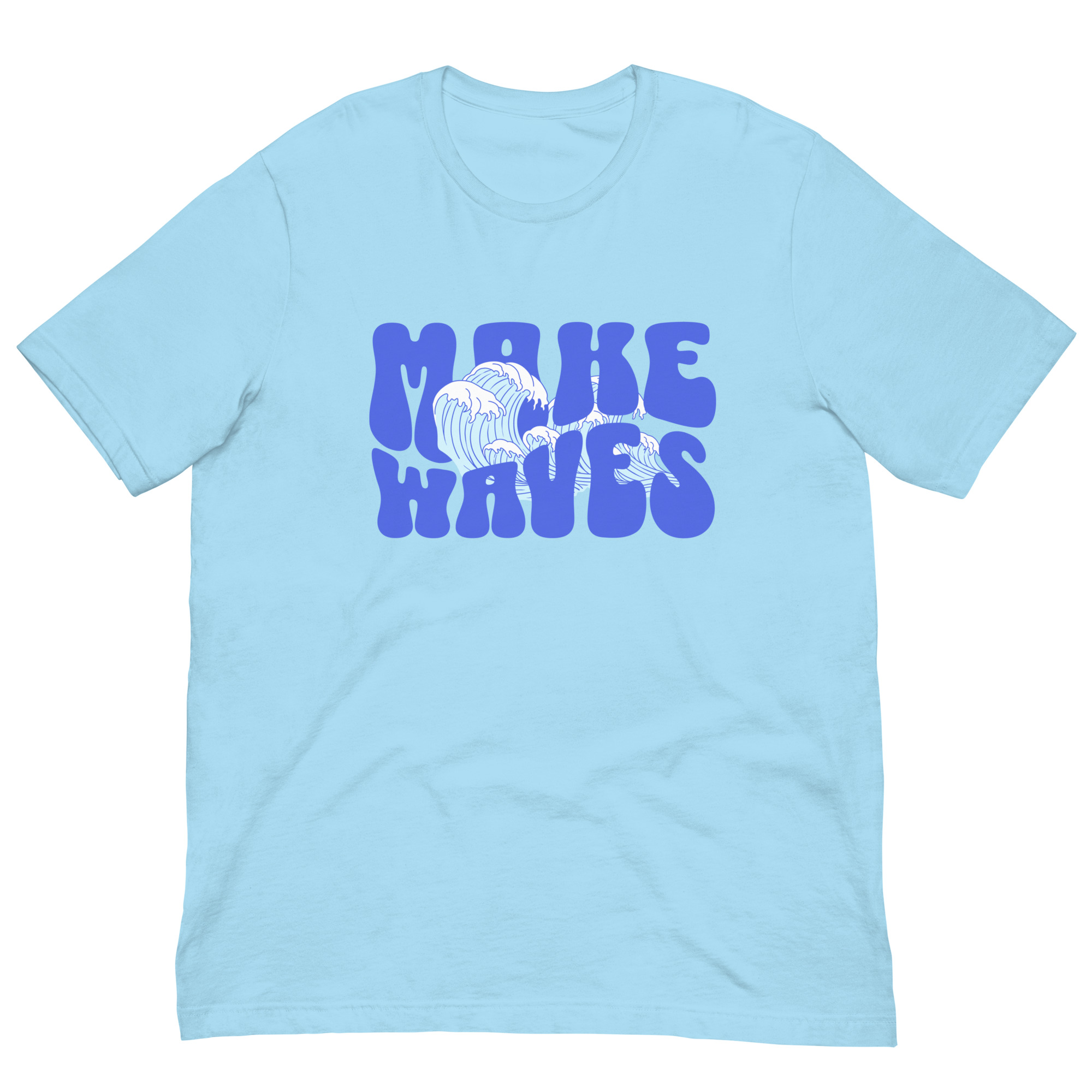 Make Waves Unisex t-shirt - Image 4