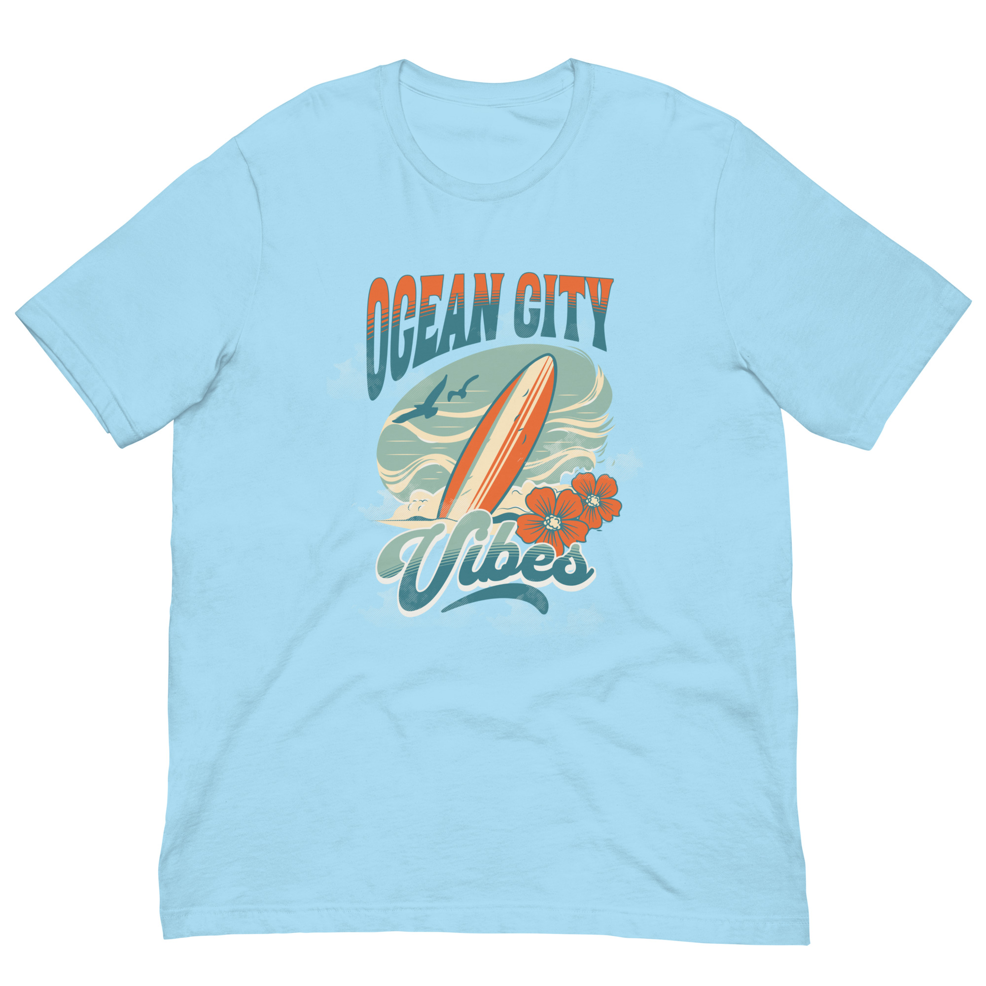 Ocean City Vibes Unisex t-shirt - Image 4