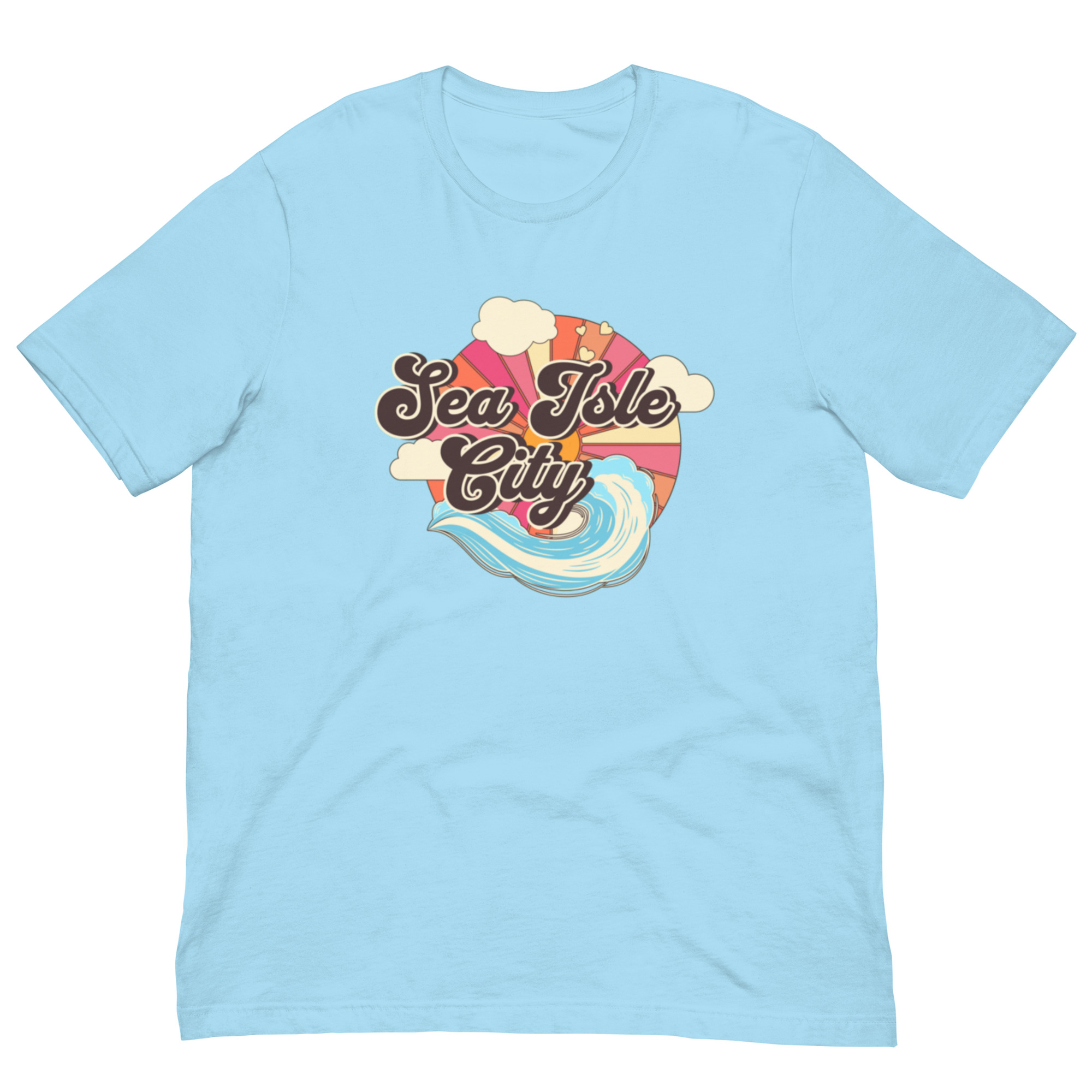 Sea Isle City wave Unisex t-shirt - Image 3
