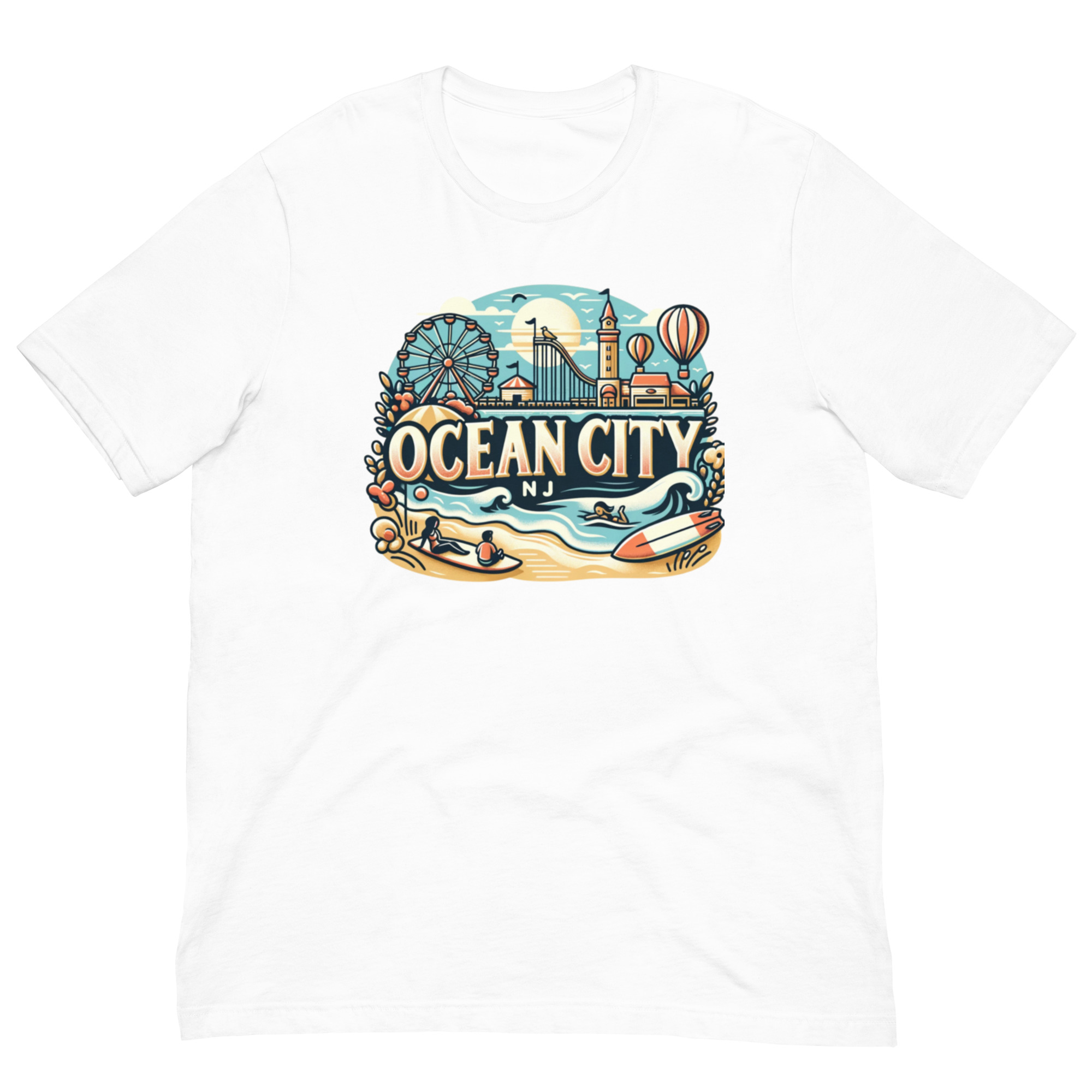 Ocean City, NJ Unisex t-shirt - Image 7